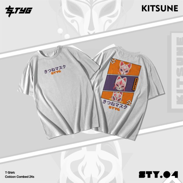 KAOS DEWASA UNISEX - KITSUNE