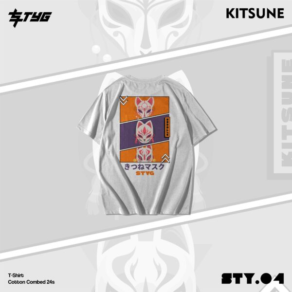 KAOS DEWASA UNISEX - KITSUNE - Gambar 2