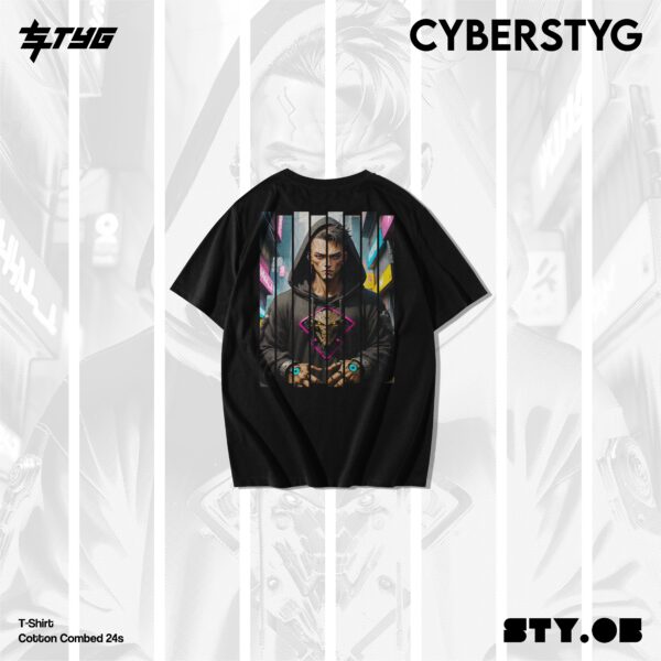 KAOS DEWASA UNISEX - CYBERSTYG - Gambar 2